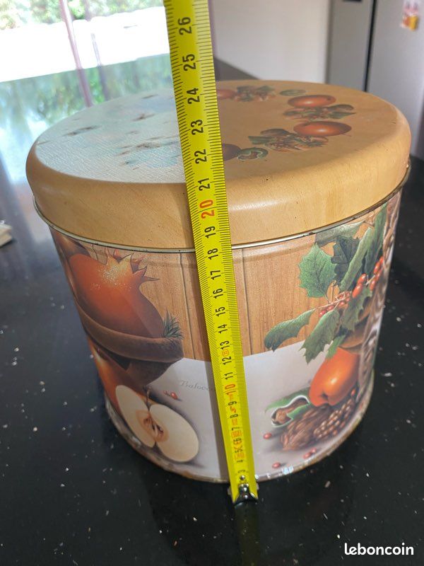Grande Boîte pour chat métallique Ballocco vintage (image 7)