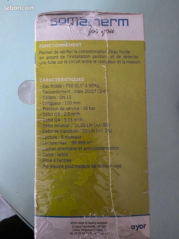 Compteur divisionnaire eau froide (image 2)