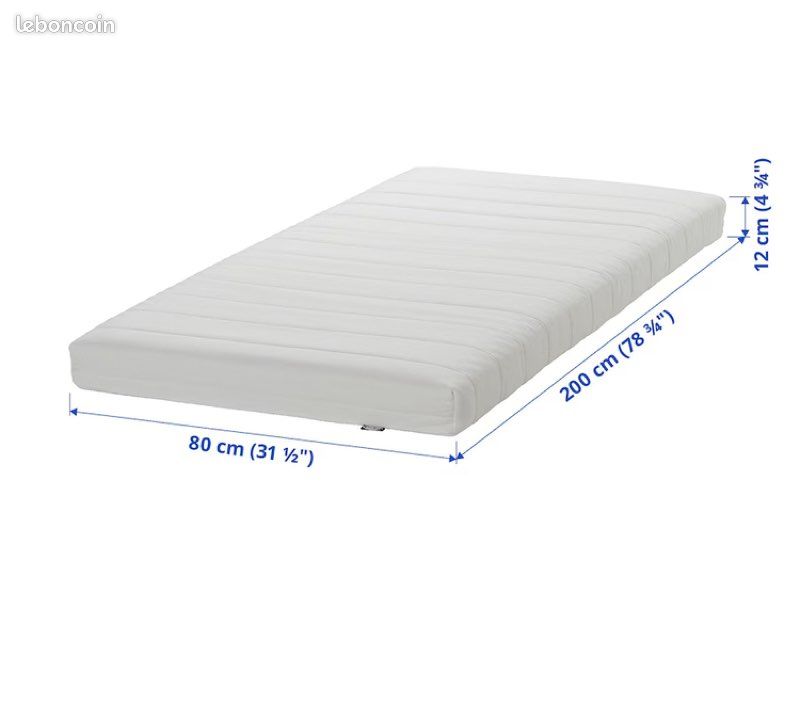 Matelas simple 200 x 80 cm (image 3)