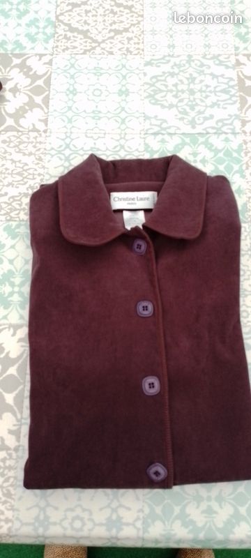 Ensemble 3 Pièces Christine Laure Taille 42/44 Neuf - Jupe, Veste Et Haut Noir Et Léopard