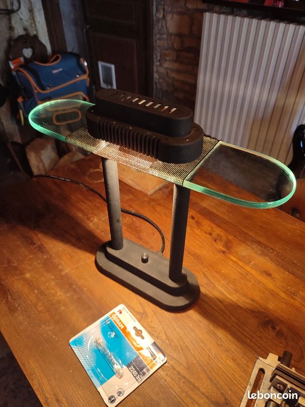 Lampe de bureau Robert Sonneman vintage (image 1)