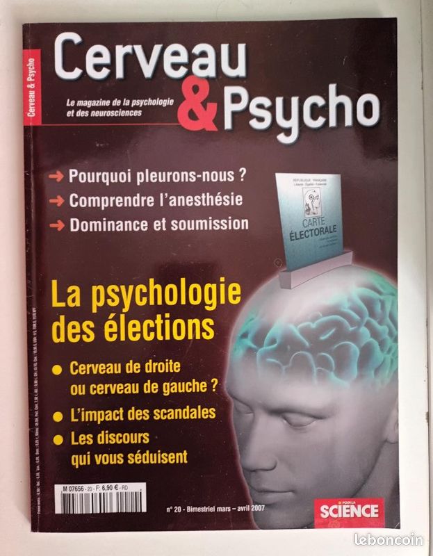 Revue Psychologies N°152 - Avril 1997 - Bon état
