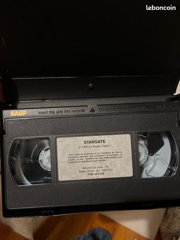 Cassette VHS Stargate 1995 (image 2)
