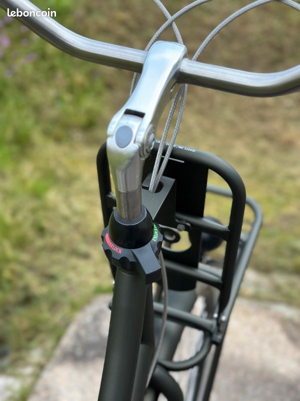 Vélo Hollandais Femme Cortina U4 Vert foncé (image 4)