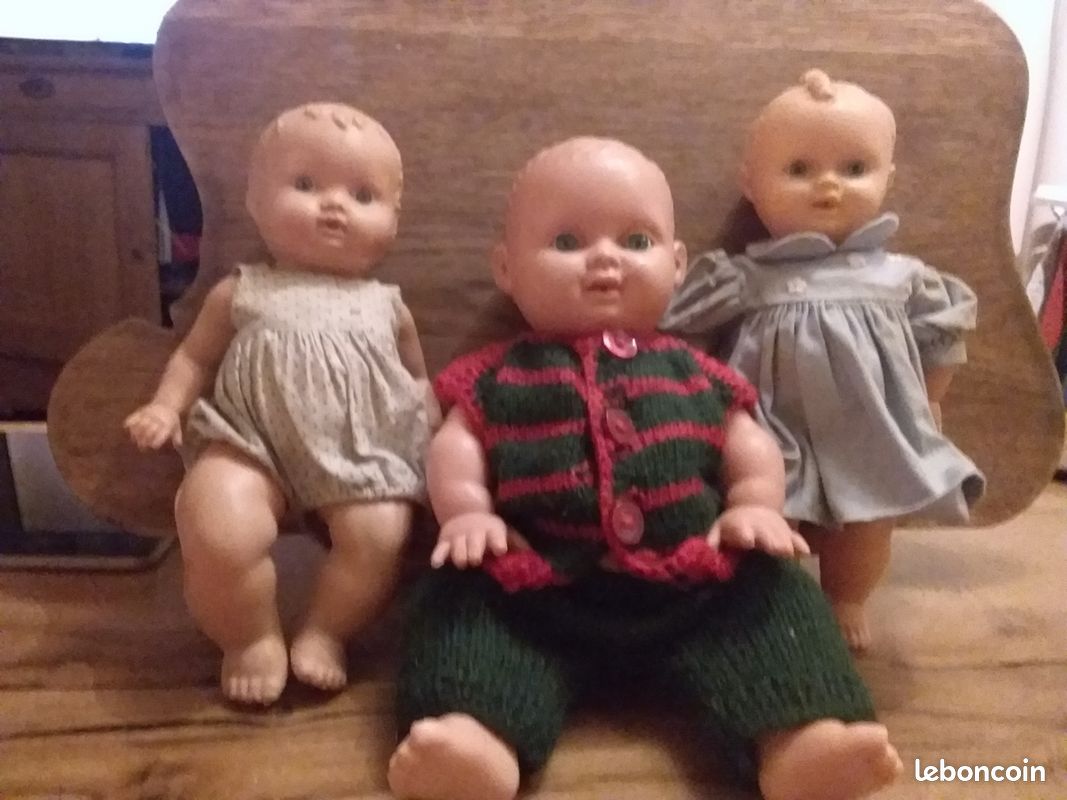 3 poupons vintage (image 1)