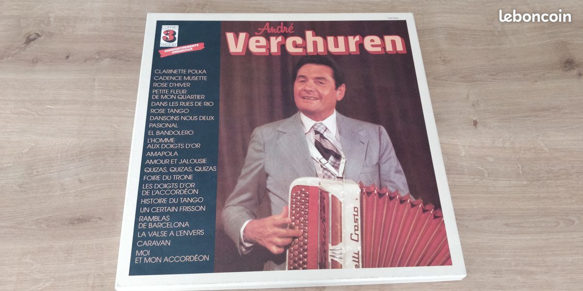 Vinyles André Verchuren Accordéon (image 1)