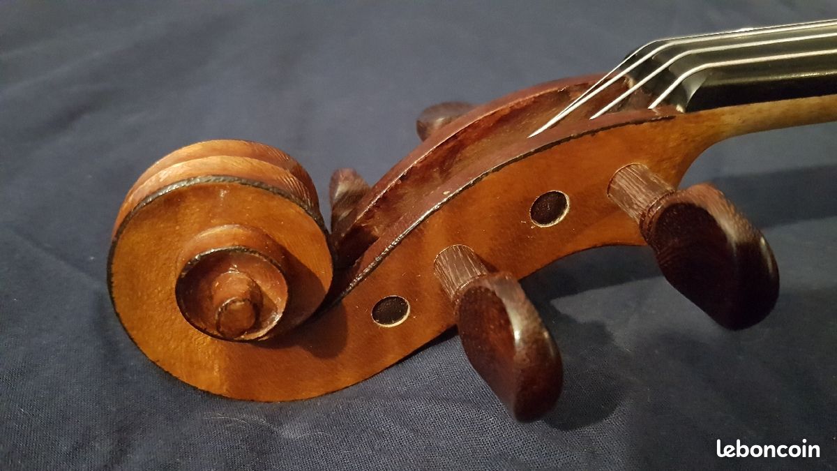Violon 4/4 Mirecourt H. CLOTELLE restauré + Étui BAM Stylus Atelier neuf (image 8)
