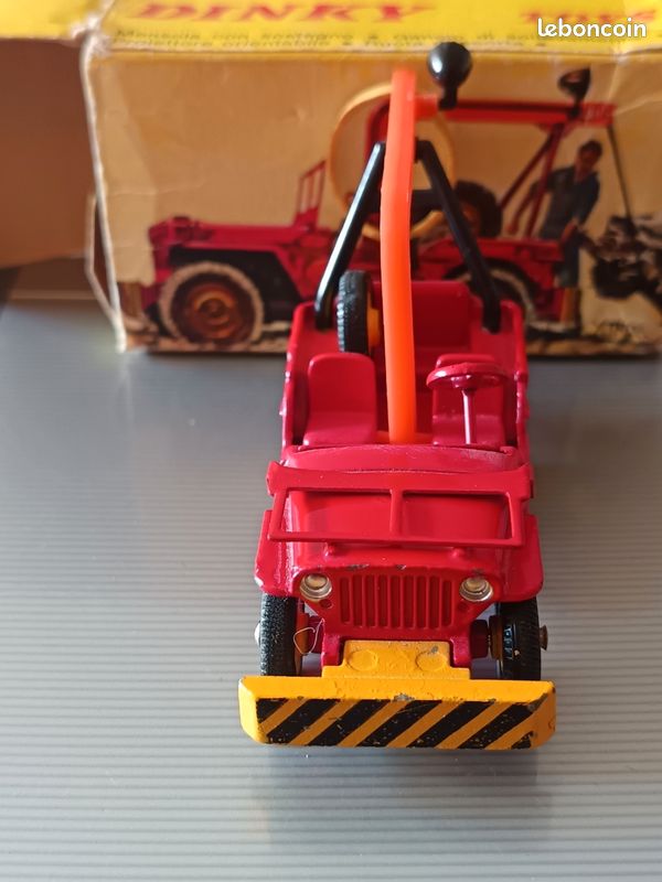 Dinky Toys – Jeep De Dépannage – Boîte D'origine – Échelle 1:43 – Zamak – 1960