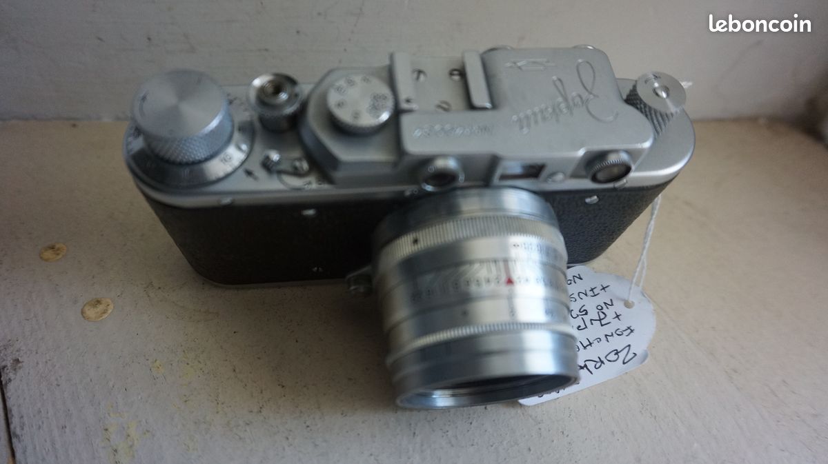 Zorki I C de 1952, Jupiter 8 même année, fonctionnels, étui special big nose, Lire... (image 2)