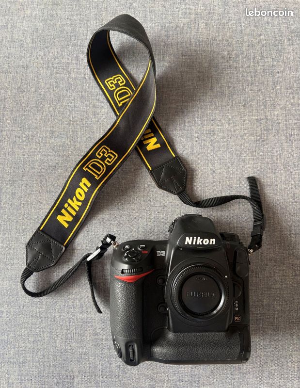 Nikon D3 avec 2 batteries, chargeur et 2 cartes mémoire (image 2)