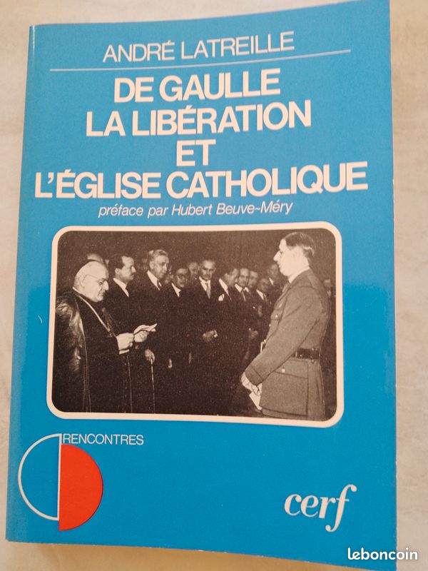 Lot de 6 livres De Gaulle libération église catholique barbelés dans ma mémoire religion cosmique visage de Dieu énigmes univers sommets musique (image 8)