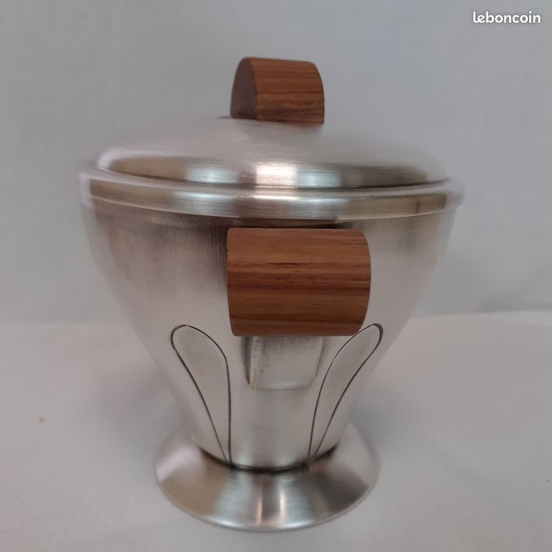 Sucrier Sheffield Argenté Ancien | Style Anglais Vintage