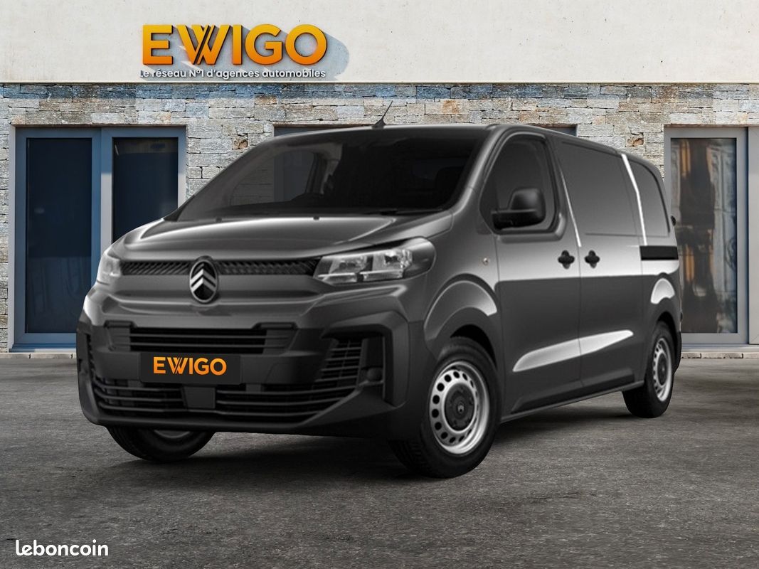 Citroen jumpy vu m diesel 180 ch eat8- prix affiche ht - tva - 3 places - 2 portes laterale - camera - clim - carplay (image 1)