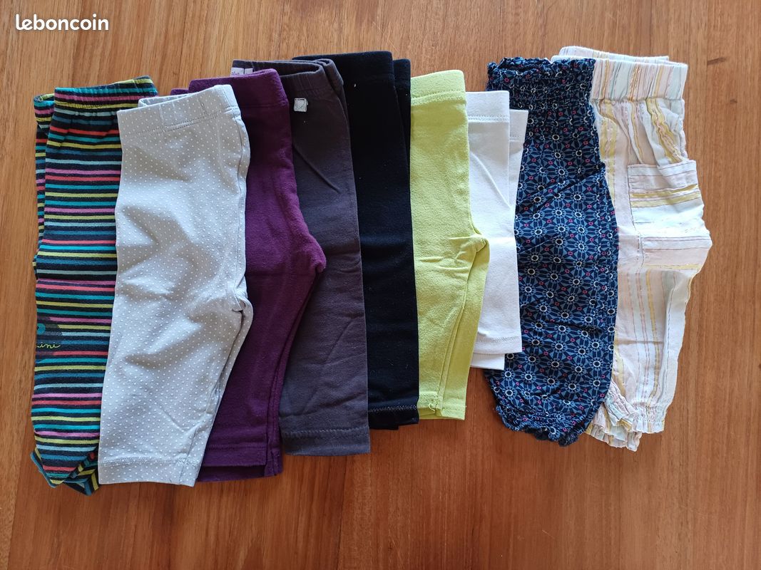Lot de 56 vêtements bébé fille 6 mois (image 5)