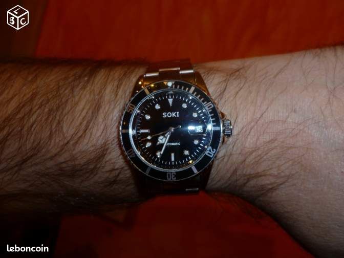 Montre automatique sport homme de marque SOKKI (image 3)