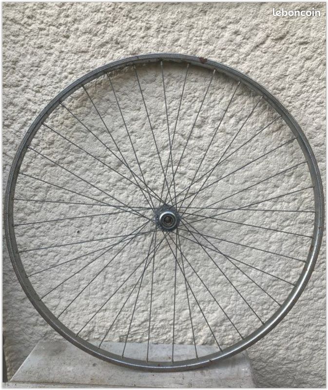 Garde-boue Vintage Raleigh – Vert Bronze – Réflecteur Sturmey Archer – Roues 650