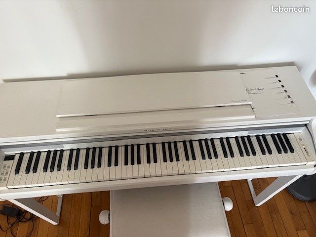 Piano Numérique Kawai CA48 WH Blanc – Parfait État – 900 (image 3)
