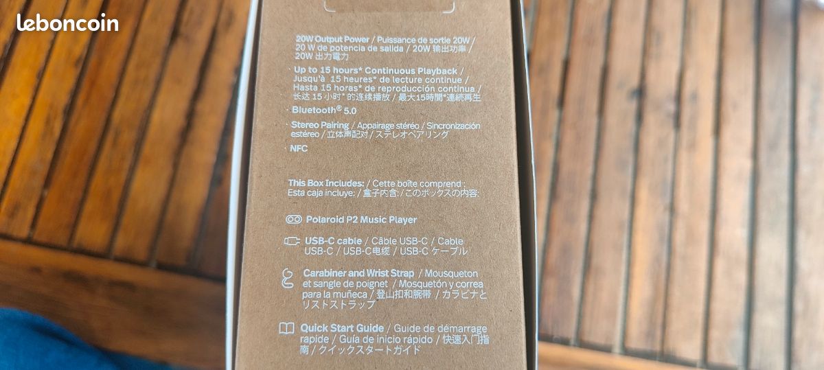 Enceinte bluetooth Polaroid p2 (image 6)
