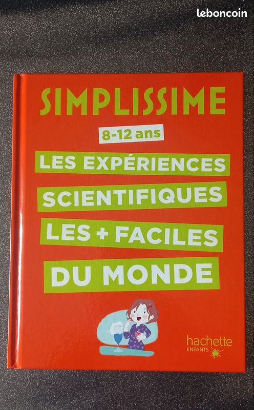 Livre Simplissime Les expériences scientifiques les + faciles du monde (image 1)