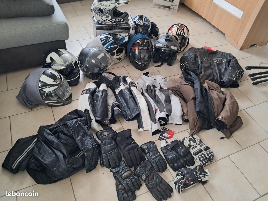 Blouson casque gants (image 1)