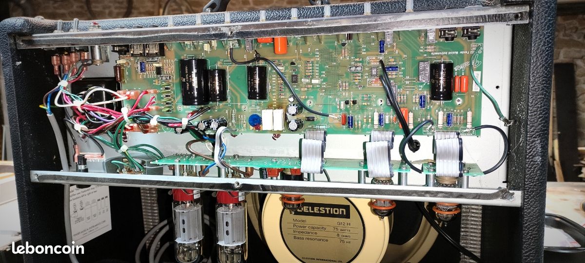 Amplificateur Fender Hot Rod Deluxe - Moddé (Blackface, Master Volume, Celestion Creamback) (image 3)