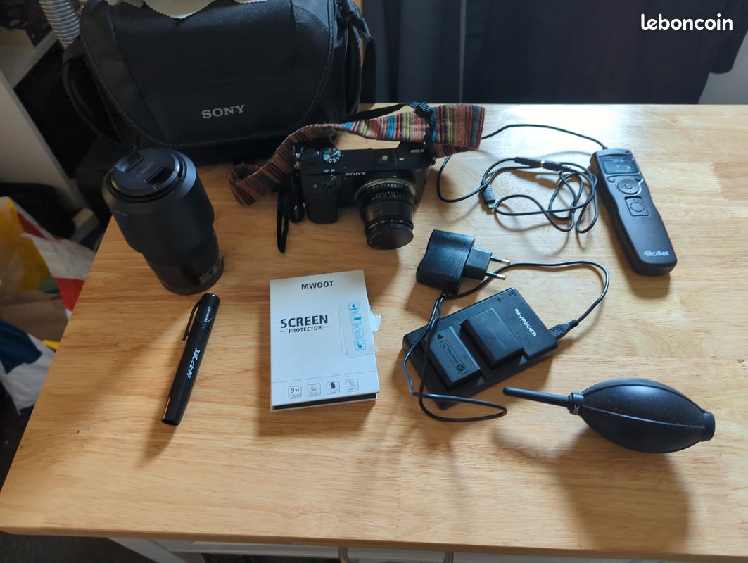 Sony a6000, appareil photo, kit et accessoir (image 1)