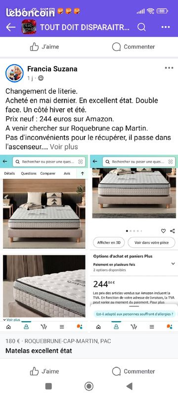Matelas naturalex (image 1)