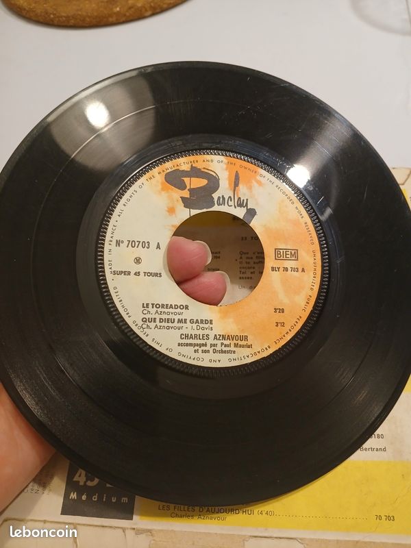Vinyl Charles Aznavour (image 4)