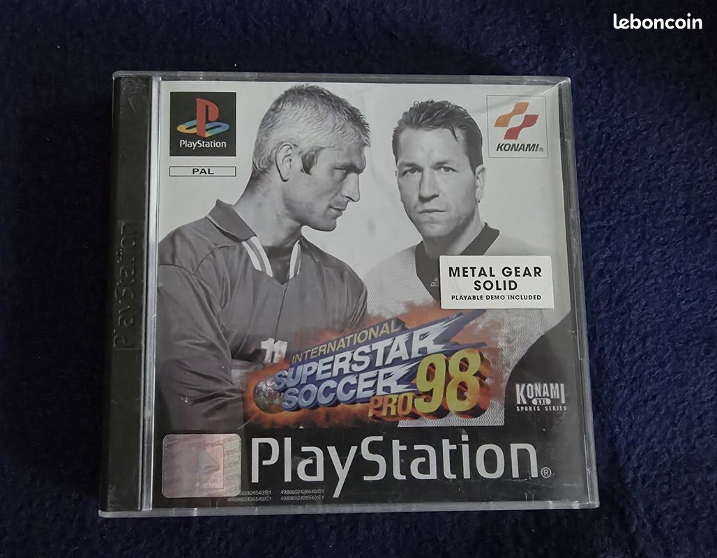 International Superstar Soccer Pro Playstation - Prix - Photo - Présentation