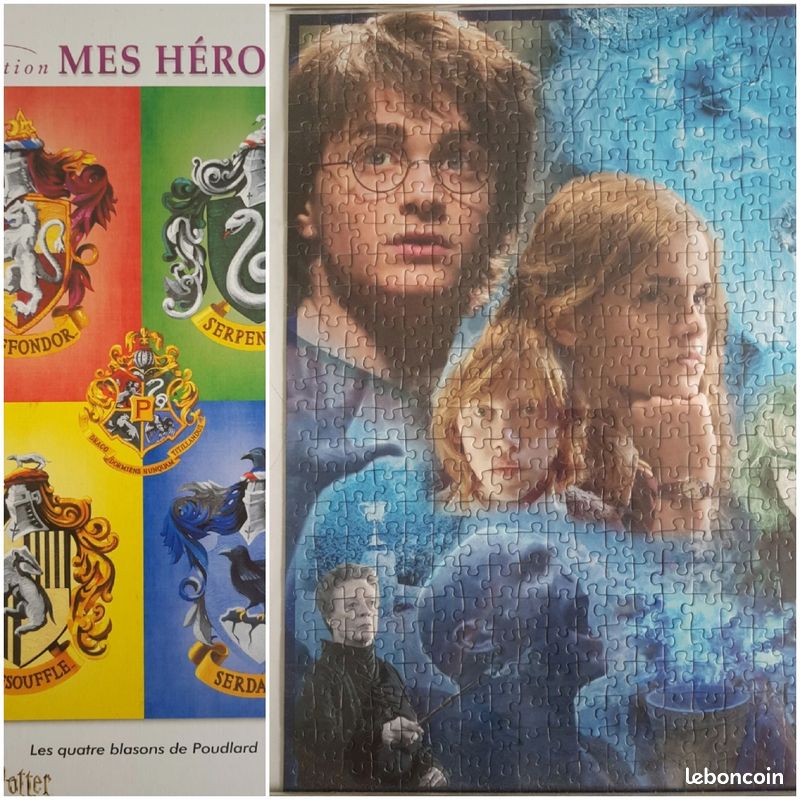 2 Puzzles Harry Potter 500 pièces (image 1)