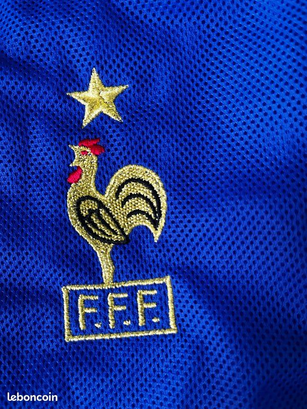 Parka Equipe De France 2003/2004 Adidas Taille M | Sans Maillot, Bleu Manches Longues