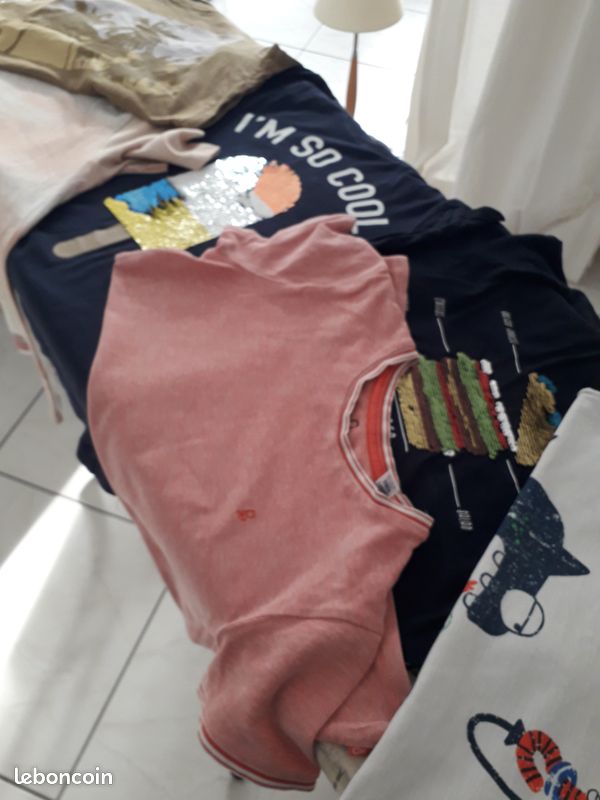 Lot 6 tee shirt manches courtes (image 1)