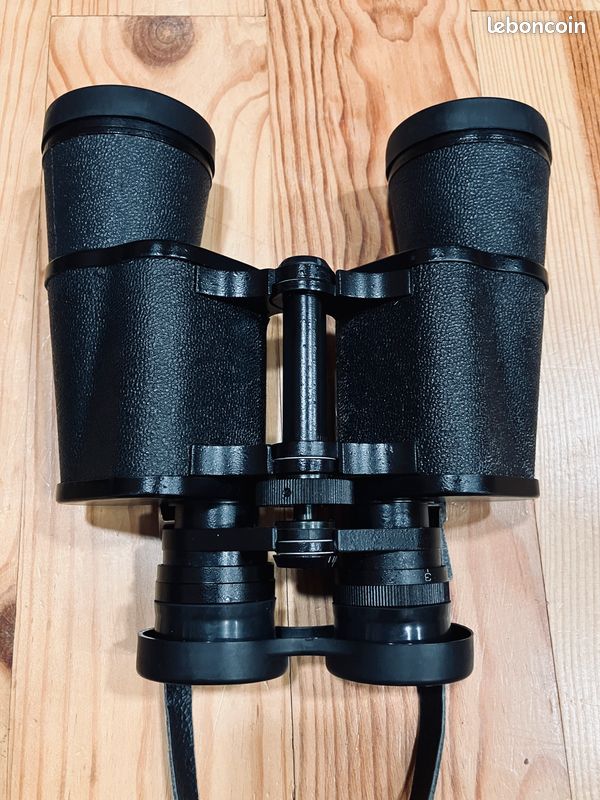 RARE JUMELLE MILITAIRE perfectionnée vintage military binoculars WW RARE JUMELLE MILITAIRE perfectionnée vintage military binoculars WW