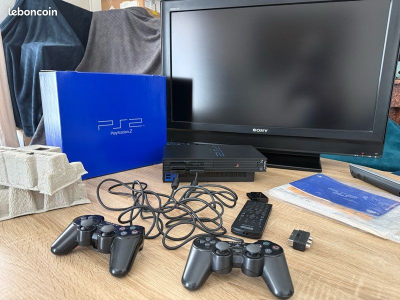 Sony PlayStation 2 PS2 SCPH-30004 – Serial Matching – Scellé intact – Complète en boîte (image 1)
