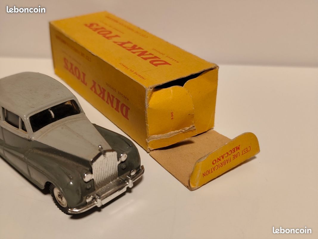 Dinky Toys France N°551 – Rolls Royce Silver Wraith, Boîte D’origine