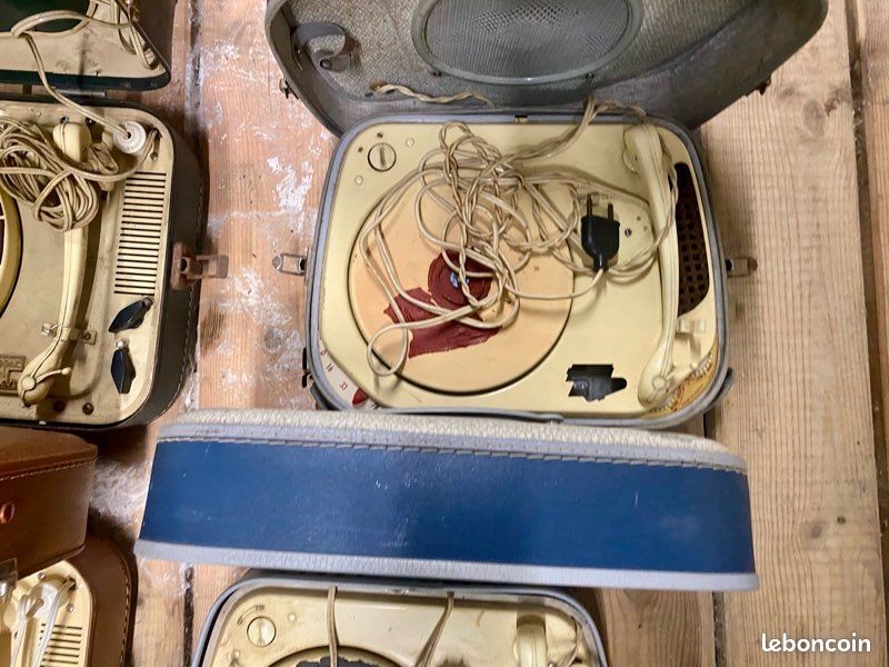 Lot de 9 Teppaz électrophones pour pièces (image 9)