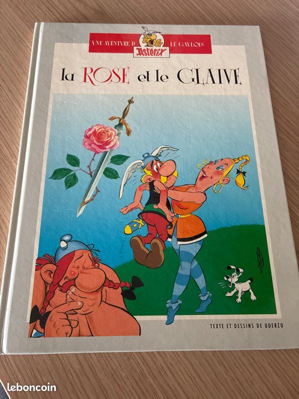 Livre Astérix la rose et le glaive (image 1)
