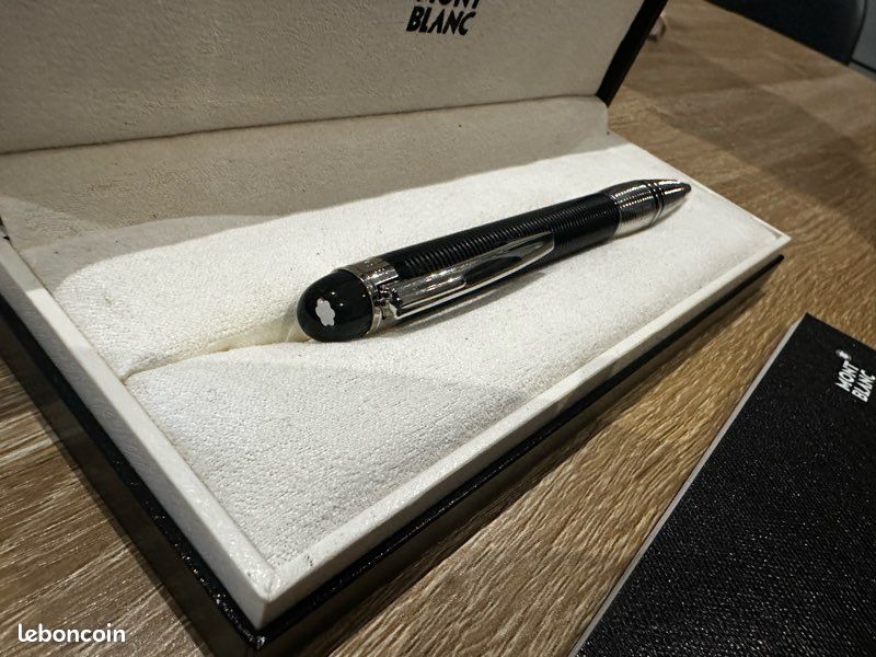 Stylo bille mont blanc starwalker doué platinium rare montblanc (image 2)