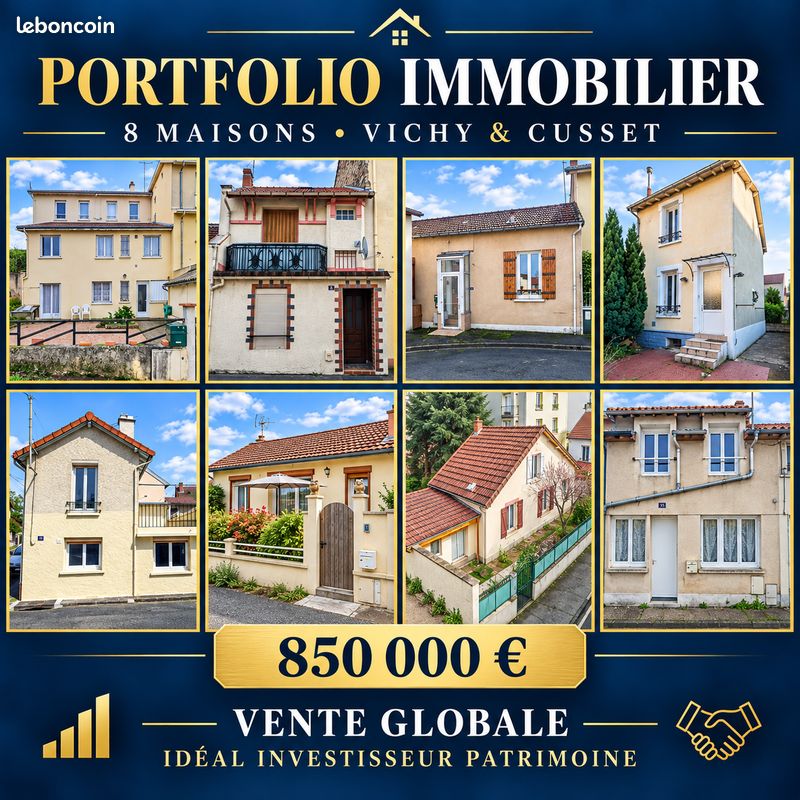 Maison 3 pièces 60 m² · à Vichy · 60 m² · 850 000 €