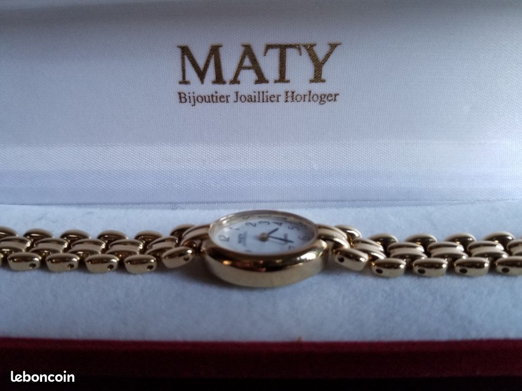Montre Femme Maty à Quartz - Très Bon état - Pile à Changer
