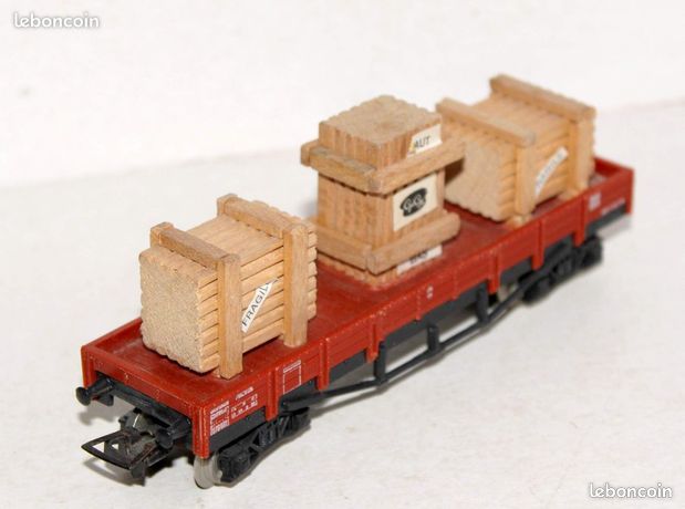 ANCIEN WAGON TOMBEREAU à Bogies fabrication JEP échelle 0 EUR 18,00