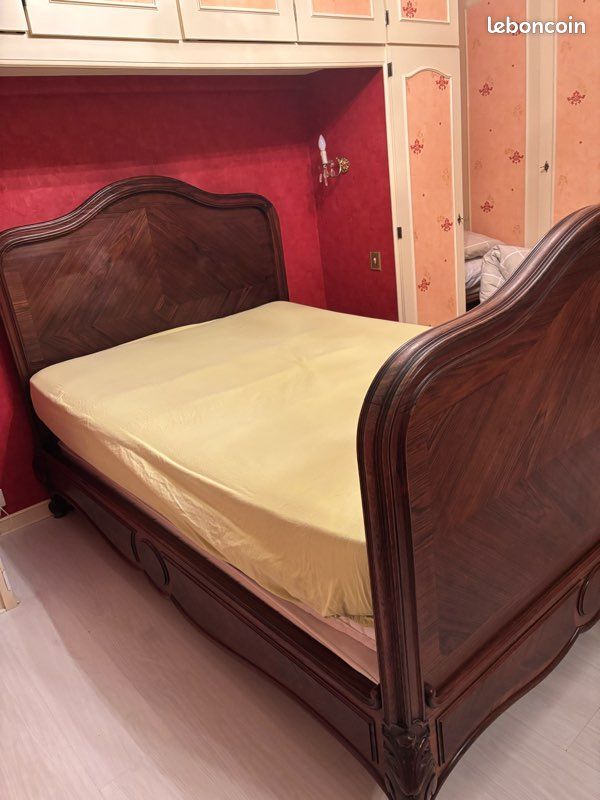 Armoire et lit année 1930 (image 7)