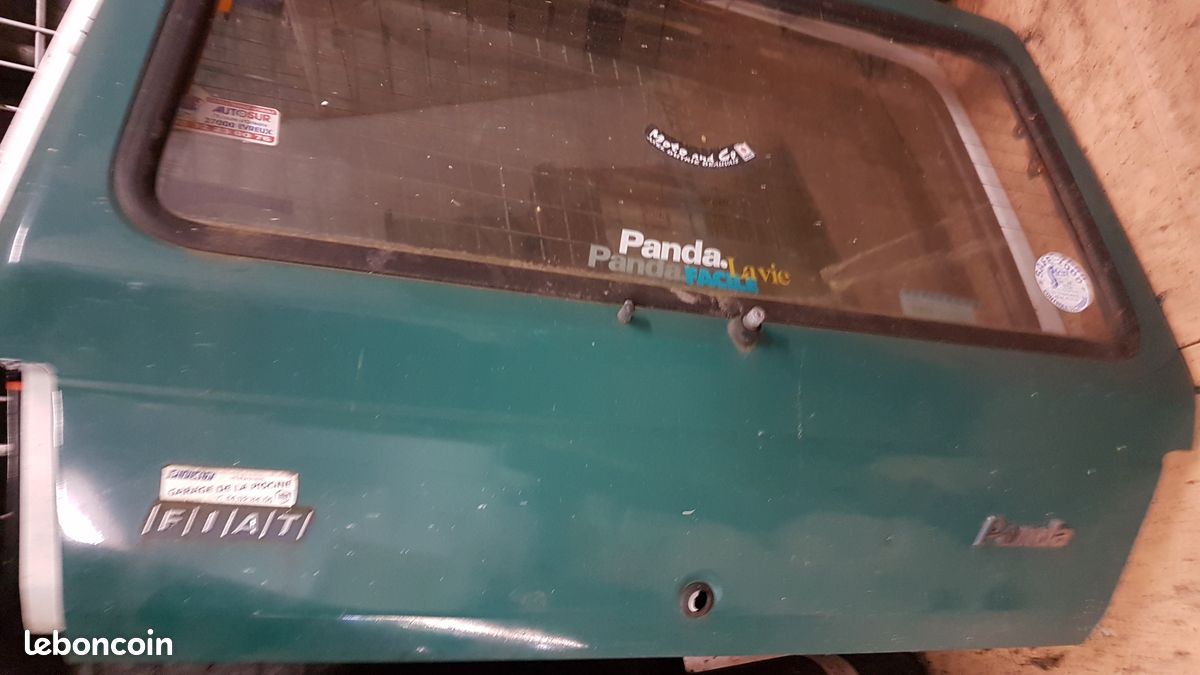 Hayon FIAT PANDA 141 vert (image 1)