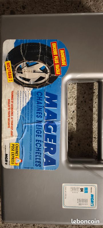 Vends Chaînes Magera (image 1)