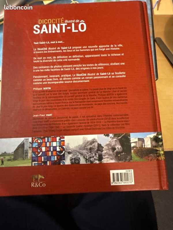 Bertin Viard DICO CITÉ ILLUSTRE DE SAINT LO  9782363890078 (image 3)