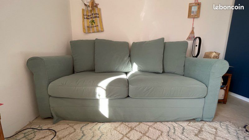 Housse De Canapé D'angle IKEA GRÖNLID - 2 X 2 + Accoudoir + élément D'angle - Vert Clair Garçons - NEUF