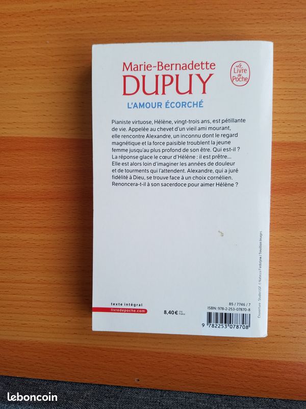 L'amour écorché Marie-Bernadette Dupuy (image 2)