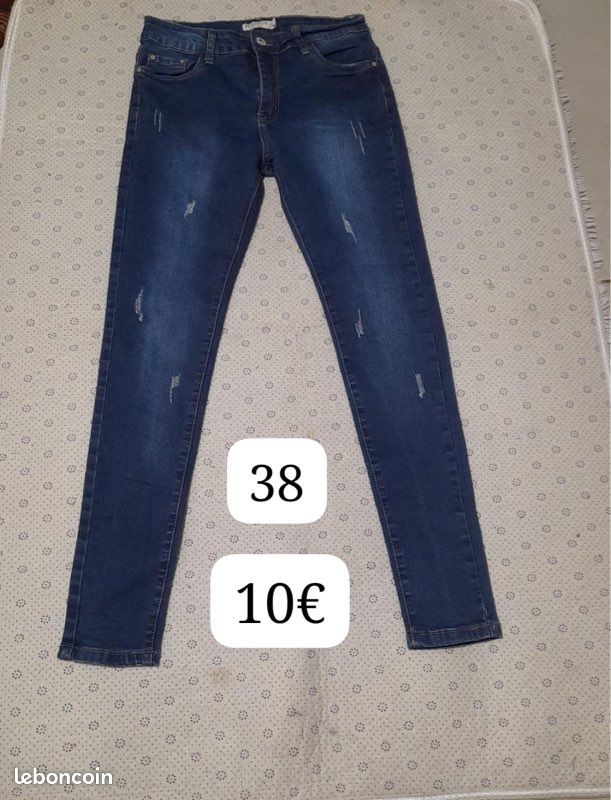 Jeans taille 38 (image 1)