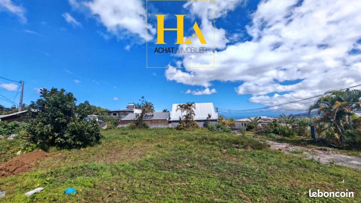 Terrain 405 m² Le Tampon · 109 000 €