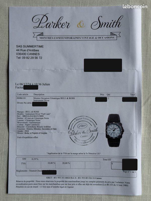 Bell & Ross BR-03 Diver Full Lum Ceramic 42 mm – Full Set 2024 (image 8)